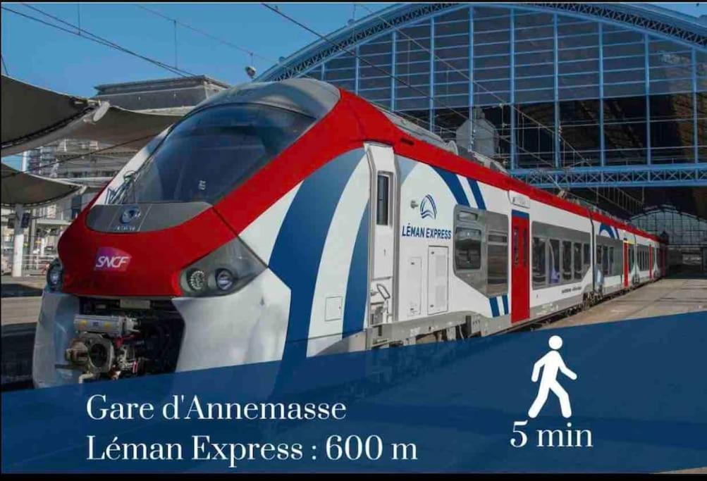 Virginia 600M De La Gare Annemasse Exterior foto